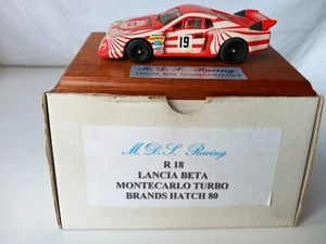 M.D.S. RACING 1/43 - Ref: R18 - LANCIA BETA MONTECARLO TURBO - BRANDS HATCH 80 - Foto 1 di 5