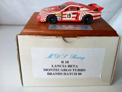 M.D.S. RACING 1/43 - Ref: R18 - LANCIA BETA MONTECARLO TURBO - BRANDS HATCH 80 - Immagine 1 di 4
