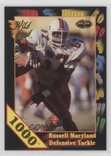 1991 Wild Card Draft 1000 Stripe Russell Maryland #15.1 Rookie RC