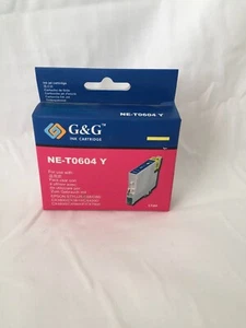 G&G NE-T0604 Ink Cartridge Yellow New Sealed Exp. 2009 - Picture 1 of 4