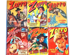 EL ZORRO EDITORIAL MATEU JORGE SALGADO 1946 - LOTE DE 6 NÚMEROS - Picture 1 of 3