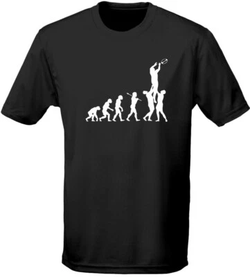 SWAGWEAR Rugby Evolution Rugby Evo Kids Unisex Funny Sports Premium T-Shirt
