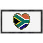 'South Africa Flag Heart' Pet Feeding Mat (PM00018424)