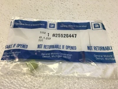 GM NOS 1985-1996 Buick Century rejilla delantera ojal tuerca 25526447 Foto 1 de 4