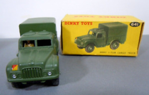 Vintage Dinky Army 1-Ton Cargo Truck  #641