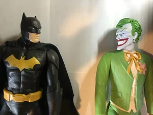 Batman And Joker Figures 15” tall. Excellent condition Dc comics 2014 - Picture 1 of 12