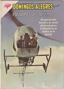 DOMINGOS ALEGRES 463 PÁJAROS DE ACERO FEBRERO 1963 NOVARO CÓMIC MEXICANO - Imagen 1 de 1