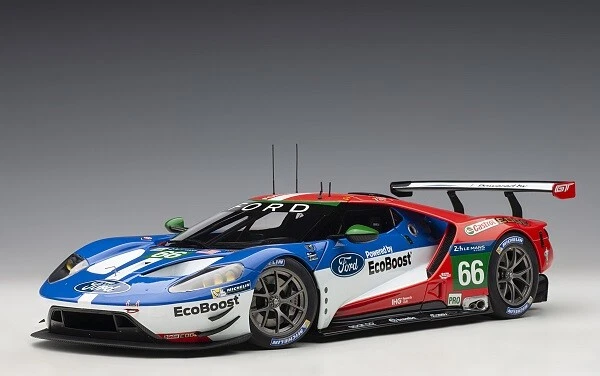 AUTOart 81610 - 1/18 Ford Gt Lm 2016 - Johnson / Mucke / Pla #66 - Nuovo - Immagine 1 di 1