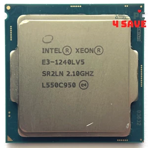 Intel Xeon E3-1240L V5 2.10GHz 4-Core LGA1151 Server Workstation CPU SR2CW SR2LN - Picture 1 of 1