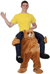 Teddy Bear Carry Ride On Me Costume Mascot Costume Halloween Party Fancy Dress - Picture 1 of 3