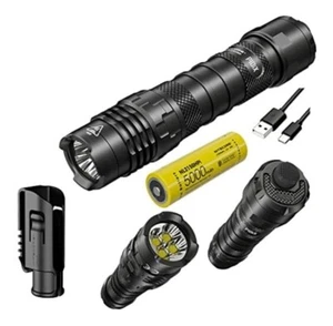 Nitecore P10iX compact 4000 lumen 158m USB-C rechargeable tactical floodlight - Bild 1 von 1