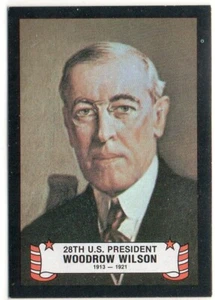 WOODROW WILSON 1980 Kellogg's Presidents Card #27 - Picture 1 of 1