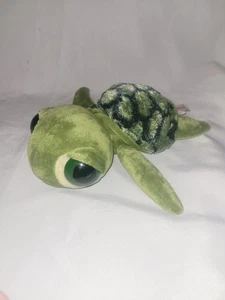 Juguete de peluche Aurora Dreamy Eyes Sea Turtle 10 pulgadas verde suave 2021 - Imagen 1 de 5