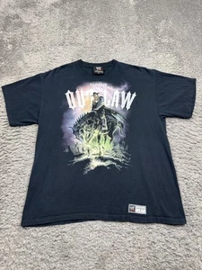 The Undertaker WWE Shirt Men XL The Last Outlaw Graphic Horsemen Wrestling Tee - Picture 1 of 12