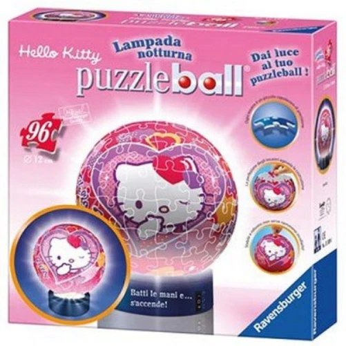 Ravensburger 81024 Hello Kitty Puzzle Ball Lampada 96 pezzi