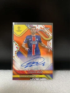 Topps Finest Psg Fabian Ruiz Auto /25 - Picture 1 of 2