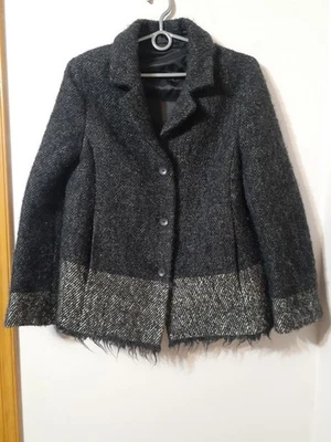 Abrigo Annette Gortz Mujer Mona Mezcla Lana Chaqueta Talla. 34 Foto 1 de 4