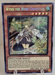 Yu-Gi-Oh! Wynn The Wind Channeler Prismatic Secret Rare MP21-EN158 NM - Picture 1 of 2