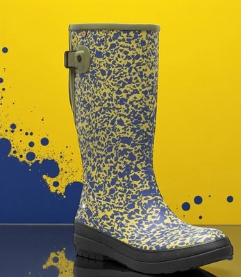 Bota impermeable Bogs para mujer talla 10 Rain Amanda II TL SP 'Olive Multi' 72964-302 Foto 1 de 4