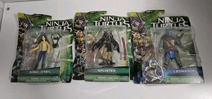 2014 Teenage Mutant Ninja Turtles April O’neil, Splinter, Leonardo TMNT Figuren - Bild 1 von 10