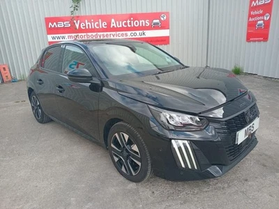 2024 PEUGEOT 208URE 1199cc TURBO PETROL AUTOMATIC DAMAGED REPAIRABLE SALVAGE - Image 1 of 4