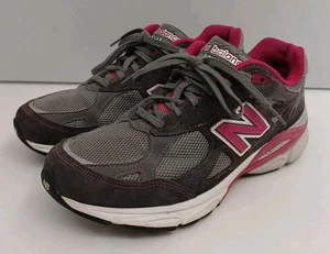 New Balance 990v3 hergestellt in den USA Susan Komen Brustkrebs grau pink Damengröße 9 - Bild 1 von 22
