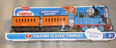 Thomas & Friends MOTORIZADO THOMAS Talking Engine con Annie & Clarabel Foto 1 de 3