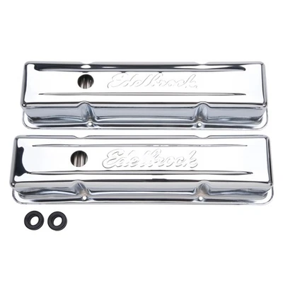 Juego de cubierta de válvula de motor Edelbrock para camioneta GMC K15/K1500 1969 Foto 1 de 4