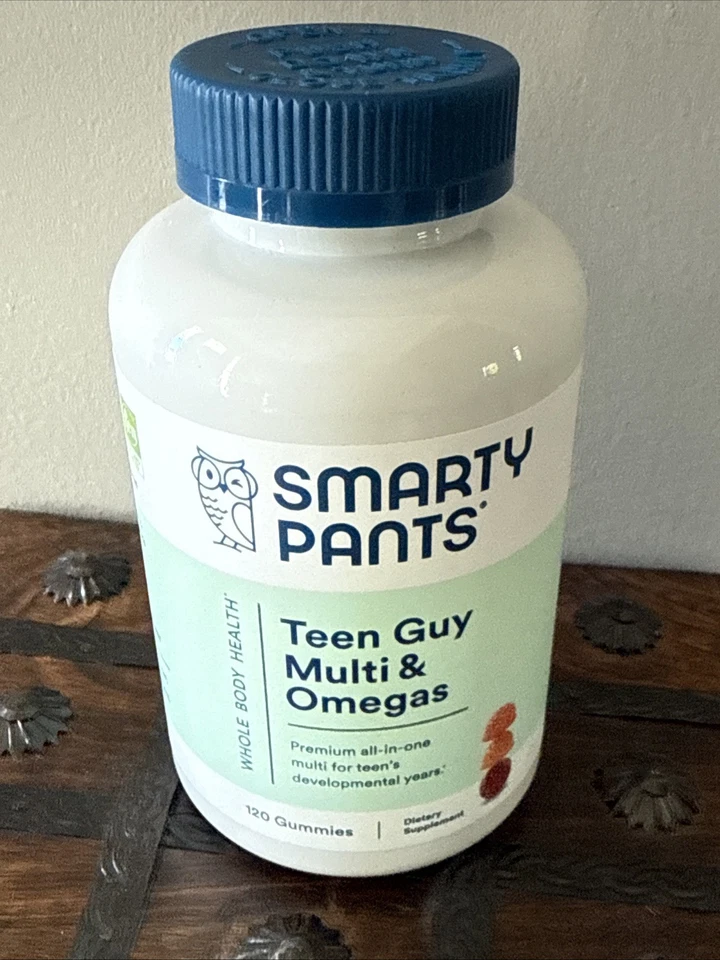 Gomas SmartyPants Teen Guy Multi & Omegas - 120ct Expira em 26/09 - Imagem 1 de 4