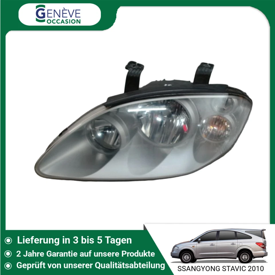 🇩🇪 LINKER SCHEINWERFER ➤ SSANGYONG STAVIC 8310121305 ♻️ - Bild 1 von 3