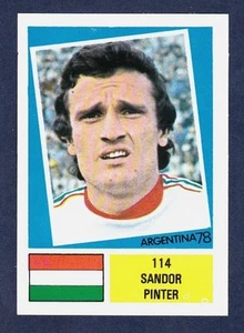 FKS 1978-ARGENTINA 78 #114-HUNGRÍA-SANDOR PINTER - Imagen 1 de 1