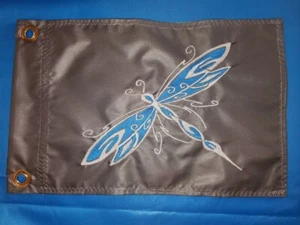 Custom DRAGONFLY Safety Flag ATV UTV Jeep Recumbent Trike Sailboat Kayak - Picture 1 of 2