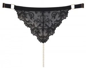 BRACLI 2211 Vienna Collection G-STRING open negro S, M, L - Imagen 1 de 5