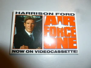 Air Force One Pin Back Video Store Promotion Button Promo Ford 1997 Film - Bild 1 von 3