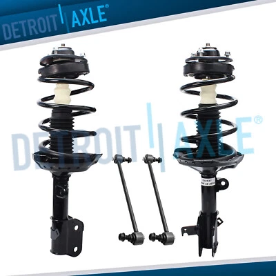 Front Struts with Coil Springs Sway Bar Links for 2005 2006 2007 Honda Odyssey - Image 1 of 4