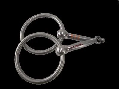 Tom Balding Baseline Loose Ring Snaffle Bit #19 in stock