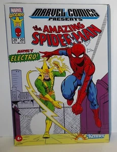 Marvel Legends Retro Pulse Exclusive SPIDER-MAN & ELECTRO 3.75" Action Figures I - Picture 1 of 9