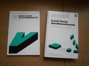 Roloff/Matek: Maschinenelement, Lehrbuch + Tabellenbuch, Vieweg, 13. Aufl. 1995 - Bild 1 von 10