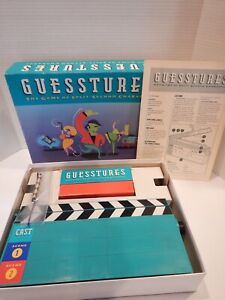 GUESSTURES GAME 1990 MILTON BRADLEY COMPLETE