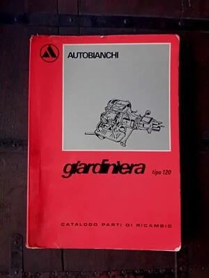 Catalogo Ricambi AUTOBIANCHI BIANCHINA GIARDINIERA TIPO 120 1974 1 EDIZIONE  - Immagine 1 di 4
