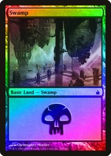 Swamp (296) FOIL Ravnica: City of Guilds PLD Basic Land MAGIC CARD ABUGames