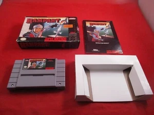 Rampart (Super Nintendo Entertainment System, 1991) SNES COMPLETE w/ Box manual - Picture 1 of 12