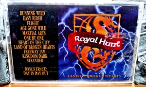 ROYAL HUNT - Land Of Broken Hearts (1994 Rondel Records, US) New/Sealed CASSETTE - Picture 1 of 3