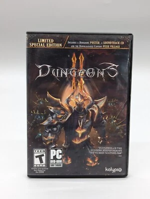 Dungeons 2 PC Video Game Limited Special Edition Kalypso Complete Tested - Image 1 of 4