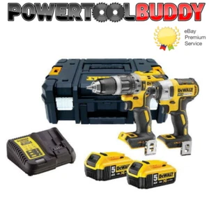 Dewalt DCK295P2T 18V 2x 5Ah Li-ion Combi & Impact  Brushless Kit like DCK266P2 - Picture 1 of 1