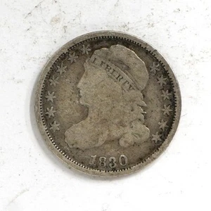 1830 Capped Bust Dime - Picture 1 of 3