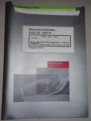 Manual de Taller Audi A3 8L Inyección Directa/Vorglühanlage 4 Cil. Tdi De 07/99 - Imagen 1 de 2