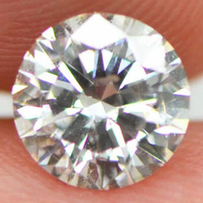 Round Shaped Loose Diamond F/SI1 Polished Certified Natural Enhanced 1.01 Carat - Image 1 of 4