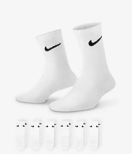 Nike Dri-FIT Performance Basics Little Kids’ Crew Socks (6 Pairs) - Picture 1 of 4