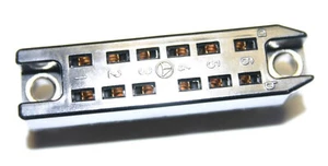 12 pol Tuchel Buchsenleiste Kontakte in Gold,Danner,TAB,Siemens,Lawo, Eckmiller - Bild 1 von 2